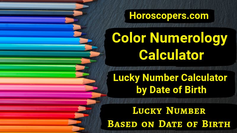 Color Numerology Calculator