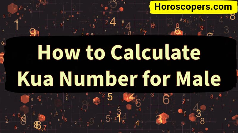 How to Calculate Kua Number for Male